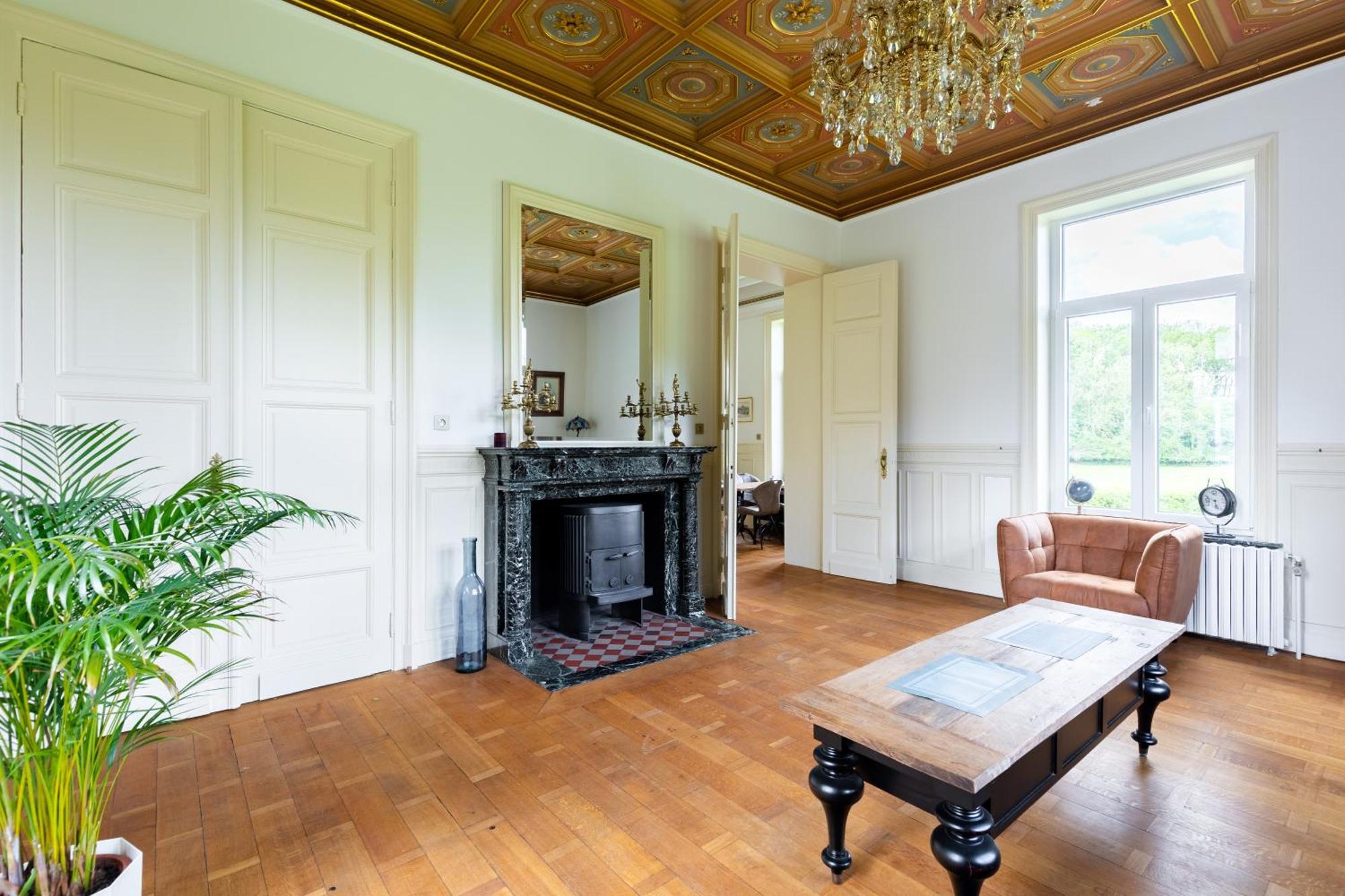 Suite Luxueuse Au Chateau De Saint Vitu 104 Tinlot Bagian luar foto